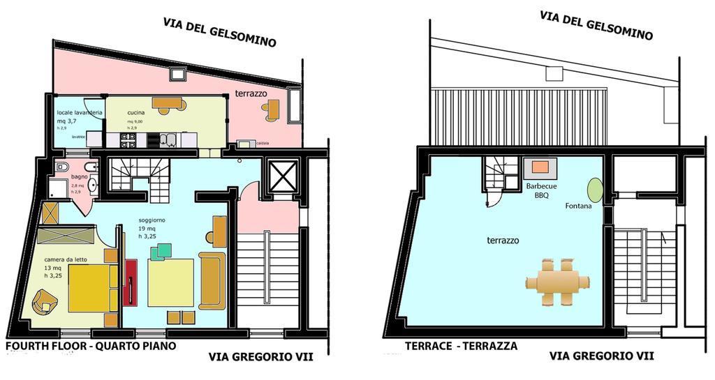 Vatican Penthouse Near S.Peter'S Square Рим Экстерьер фото